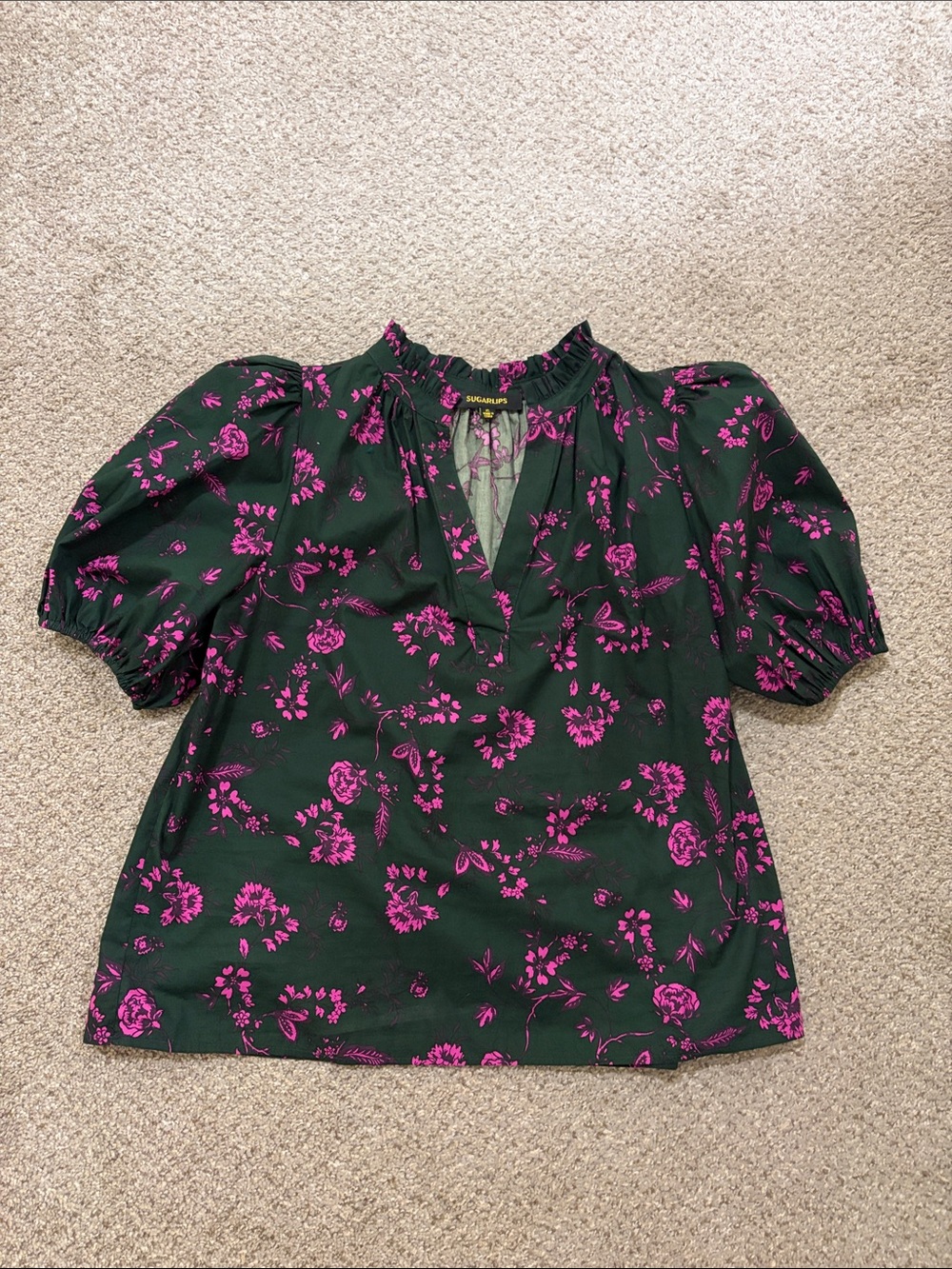 Sugar lips xl floral top